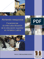 Interculturalizacion de la Educación Sup en América Latina