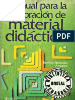 Manual para La Elaboración de Material Didáctico