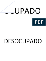 OCUPADO