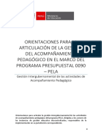 Orientaciones Articulación de La Gestión Del AP - PELA