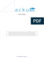 IIFT 2019 - Data Interpretation & Logical Reasoning Questions