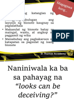 Pagsulat Ng Bionote