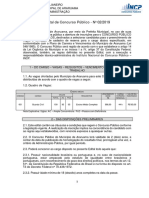 Edital de Concurso Público - #02/2019: Nota Explicativa: Siglas