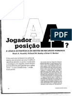 Jogador em posição A