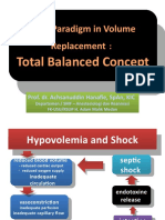 New Paradigm in Fluid Therapy Total Balanced Concept Utk PPDS