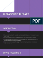 Ultrasound Therapy I: Aditya Johan .R, M.Fis