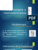 Fluido Terapia y Hemoderivados