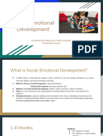 Social - Emotional Development