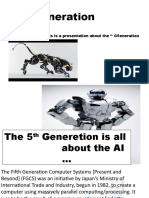 5 Generation: This Is A Presentation About The G5eneration