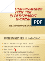 Rehabilitation Post TKR