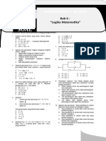 Bank Soal MATEMATIKA - 10 SMA - Bab 6. Logika Matematika (Layout) TA 14-15