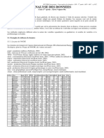 Analyse de Donnees