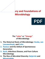 Brief History of Microbiology