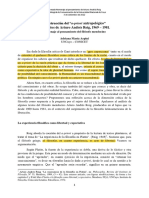 Arpini, Adriana - Artículo Sobre La Construcción Del A Priori Antropológico