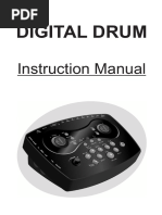 Digital Drum: Instruction Manual