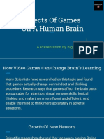 Effects of Games On A Human Brain: A Presentation by Big Spins
