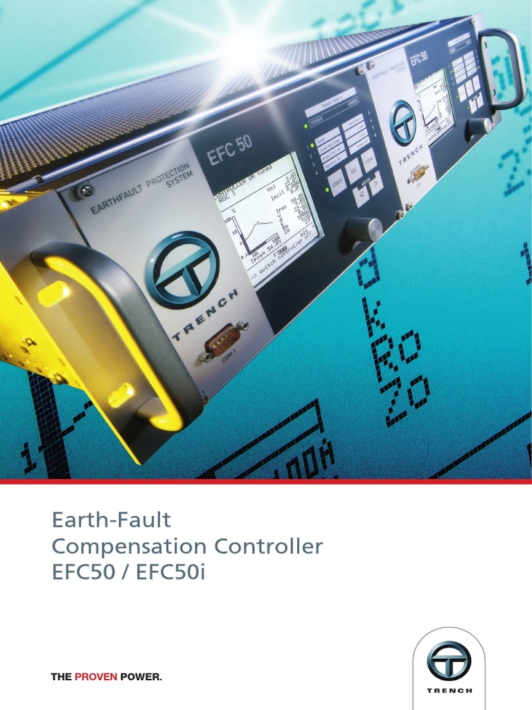 Earth Fault Compensation Controllers EFC50/EFC50i | PDF | Inductor ...