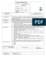 7.7.2.5 Sop Tindakan Pembedahan