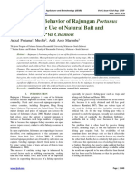 Response and Behavior of Rajungan Portunus Pelagicus On The Use of Natural Bait and Artificial Bait PVa Chamois