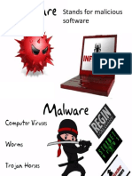 Malware and Do's and Dont's