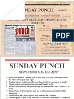 Sunday Punch: Pangasinan'S News and Opinion Leader SINCE 1956