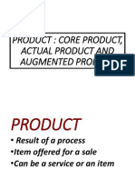 Product, Three Levels of A Product