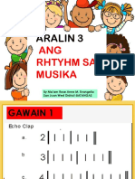 1.3 Musika- Ang Rhythm Sa Musika