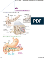 The Anatomy, Histology and Development of The Pancreas PDF