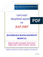 Introduction To SAP ERP MM Module