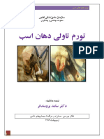 تورم تاولی دهانی اسب