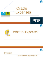 Oracle Iexpenses