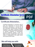 Fast and Reliable Certificate Attestation in Oman