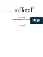 Flex Fields Technical Specification Document