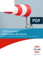 ILED Illuminated Windsock Specification Sheet