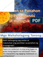 Panitikan Sa Panahon NG Propaganda