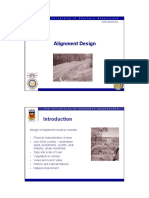 Lecture 10 - CIV2701 - Alignment Design