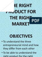 Chapter 5 The Right Product For The Right Market