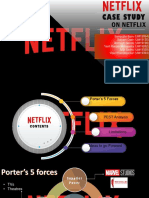 Case study on Netflix's competitive landscape and growth opportunities in India