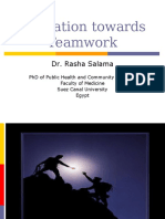 Motivation Towards Teamwork: Dr. Rasha Salama