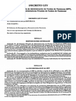 peru-Ley 25897. Ley que crea el sistema privado de Administracion de fondos de pensiones.pdf