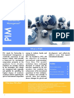 "Partnership in International Management": What Is PIM?