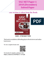 Disha Publication Ugc Net Paper-1 2018 December