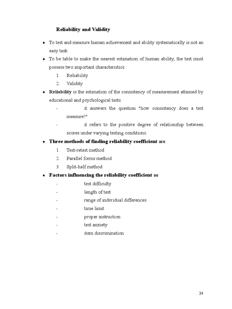 V Aid It y Reliability | PDF | Self-Improvement | Science & Mathematics