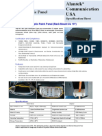 306-8 Series - 4U 19inch Fiber Optic Patch Panel V1.1H