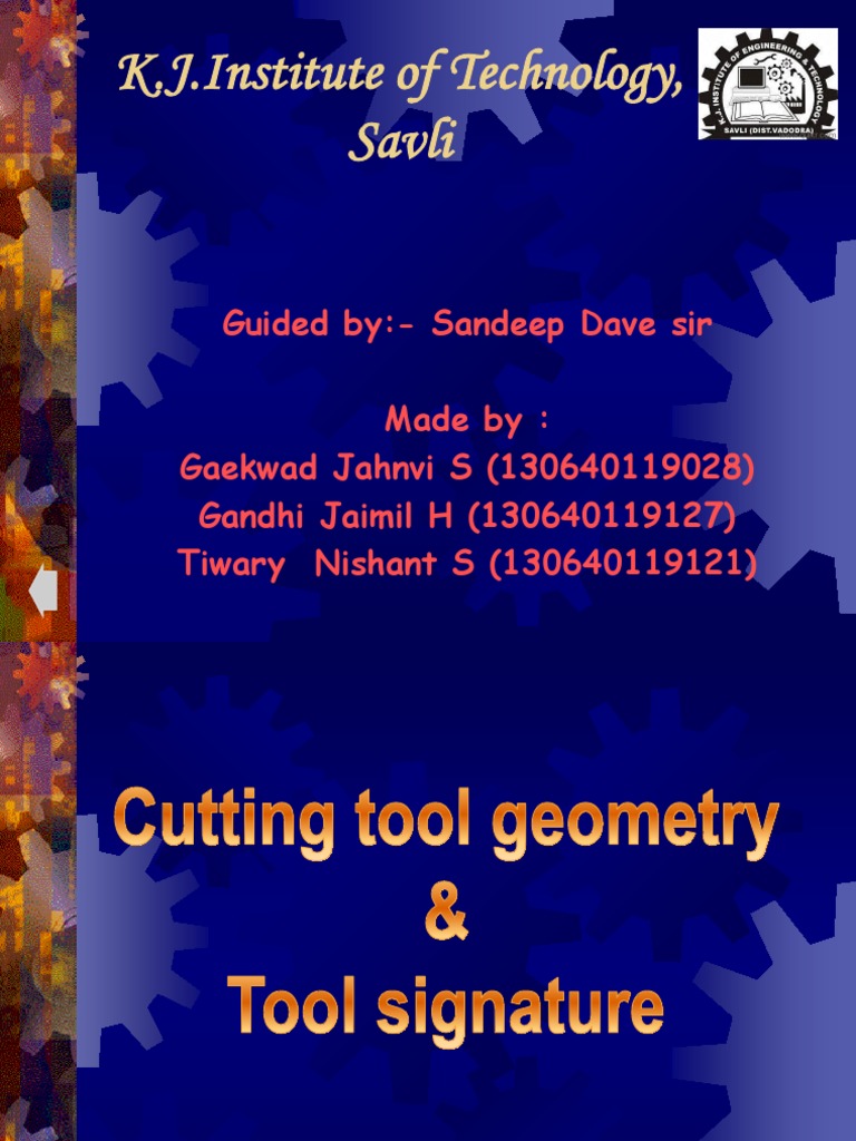 An Overview of Common Metal Cutting Processes and Fundamentals of