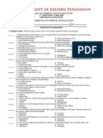 Fundamentals of Crim Invest