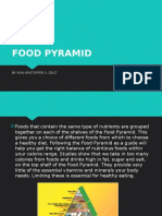 Food Pyramid: By. Ron Kristoffer S. Cruz