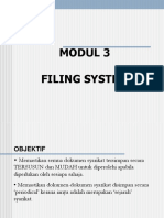 Modul 3 Filing System