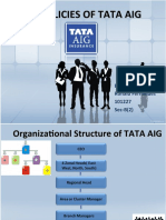 HR Policies of Tata Aig