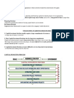 Characteristics of Capital Investment Decision